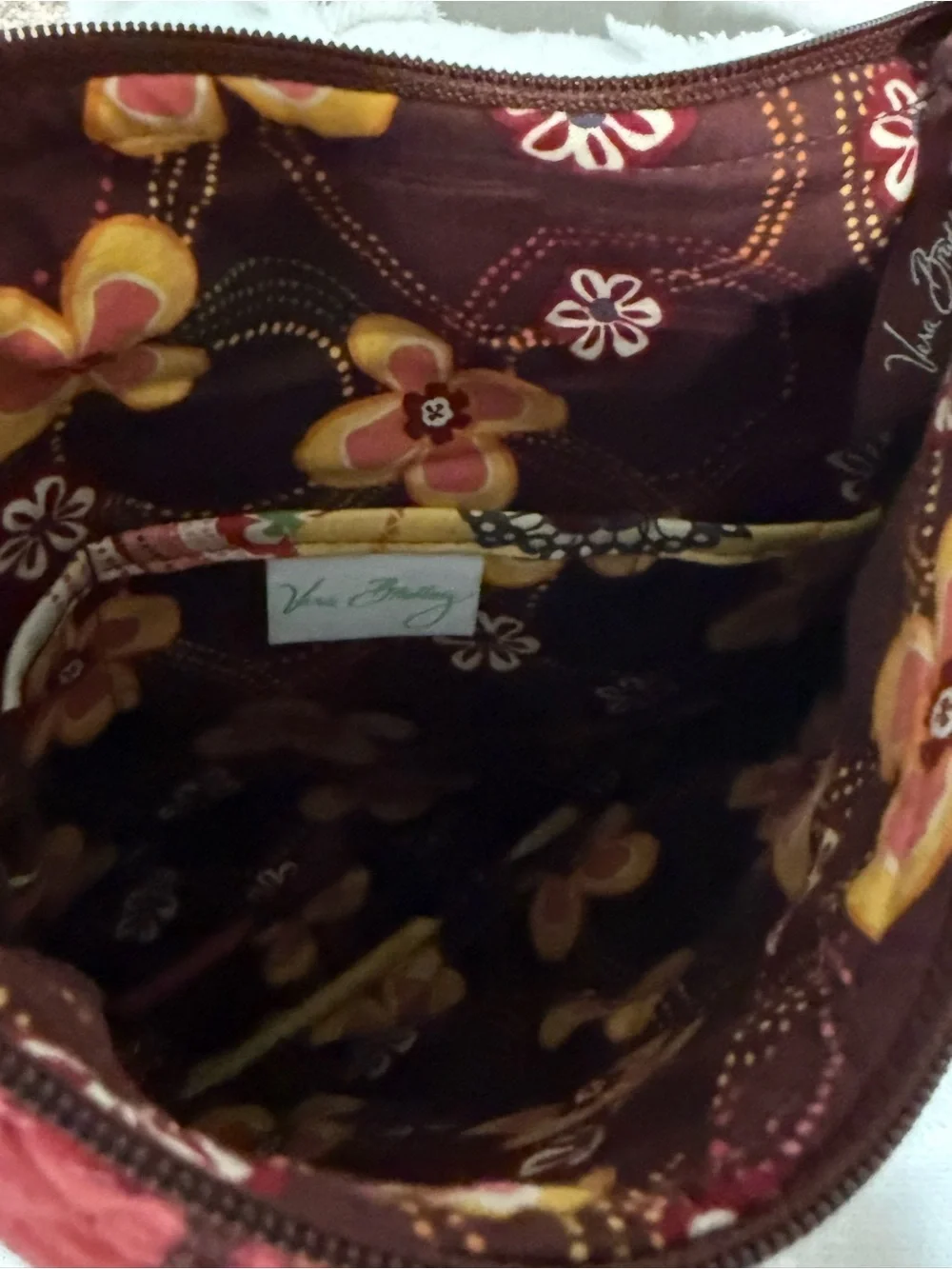 Vera Bradley Carnaby Crossbody Shoulder Bag Retired Floral
